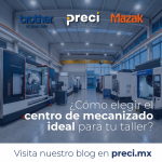 Centro de mecanizado CNC Brother Speedio en operación, diseñado para alta velocidad, precisión y productividad en talleres de manufactura industrial.