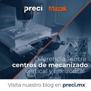 Centro de mecanizado CNC vertical y horizontal mostrando sus diferencias en la industria manufacturera